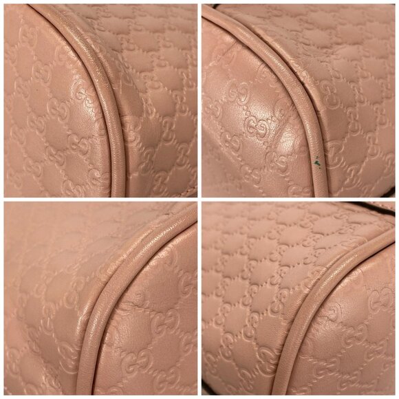 Auth GUCCI Micro Guccissima 449654 Pink Leather Handbag - Picture 16 of 16
